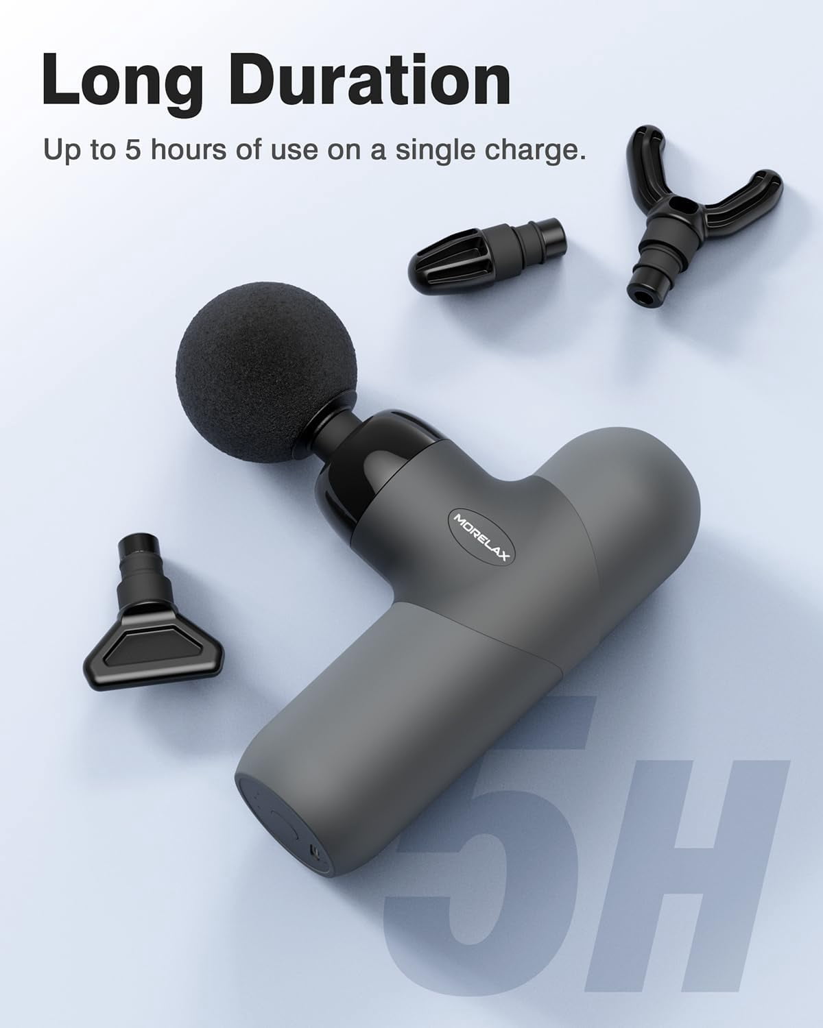 Mini Massage Gun, Deep Tissue Portable Percussion for Back Pain Relief, Compact Sports Travel