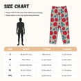 thumbnail image 2 of Salouo Tomato Print Women's Pajama Pants Casual Loose Sweatpants PJs Flowy Pants Drawstring Palazzo for Women Wide Leg Pants Lounge Pajama -X-Large, 2 of 8