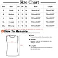 thumbnail image 3 of HOOMEUMY Men's Summer Tropical Tank Top Loose Fit Crew Neck Sleeveless Color Block Muscle Tank Top Beach Gym Workout Vest White L, 3 of 5