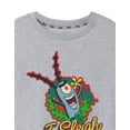 thumbnail image 3 of SpongeBob SquarePants T-Shirt Gris à Manches Courtes pour Femmes, 3 of 7
