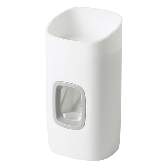 Amdohai Toothpaste Dispenser Automatic Toothpaste Squeezer Hands Free Wall Mounted Automatic Toothpaste Dispenser for Bathroom Sink Washroom Shower