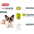thumbnail image 3 of Dexas Mudbuster Pet Paw Washer for Dogs, Small Paw, Green, 3 of 5