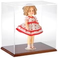 thumbnail image 2 of Plymor Clear Acrylic Display Case with Hardwood Base, 12" W x 8" D x 12" H, 2 of 2