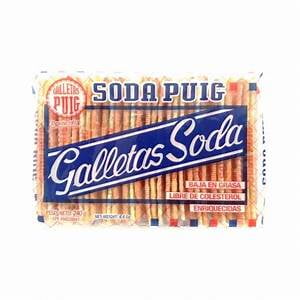 Galletas de Soda Puig / Soda Cookies Puig (2 Packs)