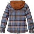 thumbnail image 2 of Legendary Whitetails Women's Lumber Jane Heavyweight Hooded Stretch Flannel Shirt, 2 of 3