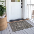 thumbnail image 6 of Addison Rugs Chantille Indoor/Outdoor Traditional Oriental Gray Washable Rectangle Rug, 1'8" x 2'6", 6 of 6