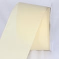 thumbnail image 2 of The Ribbon People Velvet Creamy Ivory Wired Craft Ribbon 5" x 50 Yards, 2 of 3