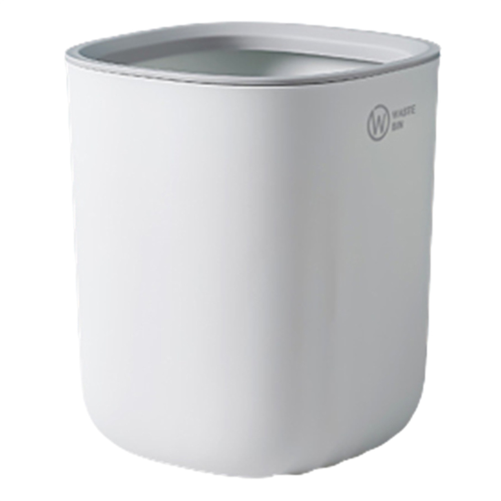 Desktop Trash Can Plastic Office Coffee Table Storage Bucket Without