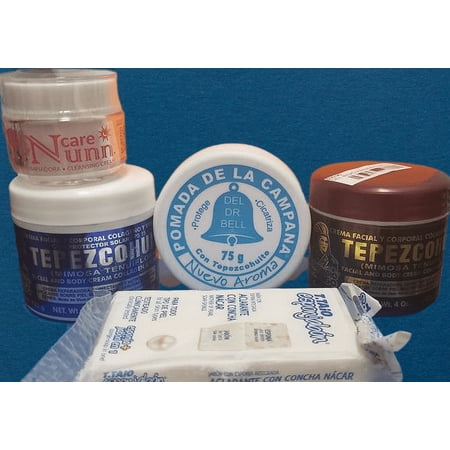 KIT COMPLETO PARA MANCHAS DEL ROSTRO Y CUERPO MAS ECONOMICO EN BUNDLE FREE SHIPPING!