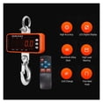 thumbnail image 4 of Digital Hanging Scale 1500kg/1000kg/500kg With 65ft Remote Control Heavy Duty Crane Scale Dimmable LED Industrial Hook Scales, 4 of 4