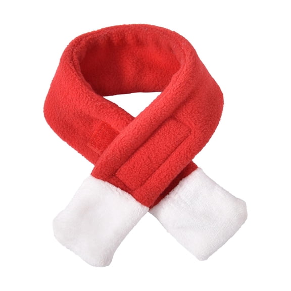 Lazsy Festive Pet Costume for Small Dogs and Cats - Perfect for Christmas Celebrations L Scarf
