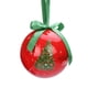 thumbnail image 2 of Holiday Ball Ornament Tree Ornament, 2.8 Inch Multi-style Holiday Light Bulb Ornament Holiday Tree Ornament Tree Dress Family Party Holiday Ornament, 2 of 6