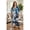 Designer Caftan#1077, variant on Kaftan Plus Size for Women Rust African Print Satin Dress Long Kimono Sleeve Summer Dress Fits 1X to 3X