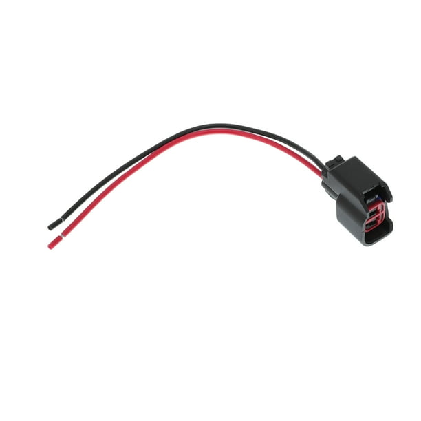Conector del sensor de velocidad de la rueda ABS Unique Bargains para Dodge, Jeep, Ford y Mitsubishi, pigtail/socket de 2 pines 88861094/52125003AB, juego de cableado multiusos con fundas térmicas