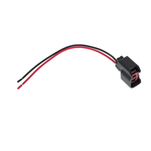 Conector del sensor de velocidad de la rueda ABS Unique Bargains para Dodge, Jeep, Ford y Mitsubishi, pigtail/socket de 2 pines 88861094/52125003AB, juego de cableado multiusos con fundas térmicas