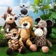 thumbnail image 4 of Set de animales de peluche HyDren Safari, 20 cm, Jungle, 12 piezas, 4 of 7