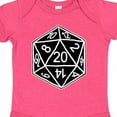 thumbnail image 4 of Inktastic 20 Sided Black Dice Boys or Girls Baby Bodysuit, 4 of 5