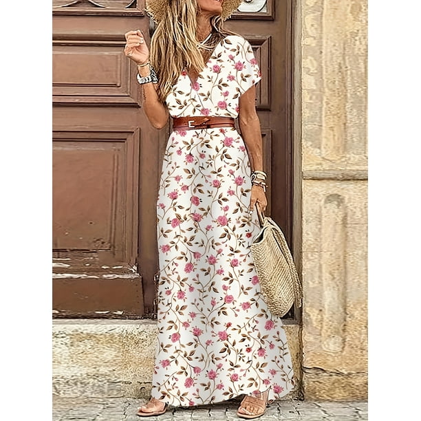 Vestidos Largos Casuales Vestidos Frescos Casuales Vestido