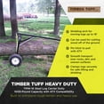 thumbnail image 2 of Timber Tuff Steel Log Carrier Dolly, 1000 Pound Capacity, ATV Compatible, 2 of 5