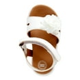 thumbnail image 5 of Wonder Nation Toddler Girls Chiffon Flower Sandals, 5 of 6