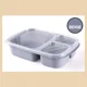 thumbnail image 1 of Fiambrera Bento portátil separada para niños, lonchera para la escuela, a prueba de fugas, con 3 compartimentos de plástico para preparar comidas en microondas, 1 of 6