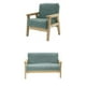 thumbnail image 1 of de 2 Muebles Hechos a 1:12 para Casa de , Sofá, Muebles, Paisaje, 1 of 9