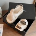 thumbnail image 1 of Sandalias Zapatos de verano para mujer 2023 Plataforma de tendencia Fondo grueso Marcas de mujer Moda de lujo Sandalias casuales de playa Sliders35 Gao Jinjia LED, 1 of 2