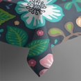 thumbnail image 6 of Pioneer Flower Floral Print Pattern Rectangle Tablecloth 60"x120",Waterproof Polyester Rectangle Table Cloth, Wipeable Spillproof Polyester Tablecloth for Dining, Camping, Indoor and Outdoor, 6 of 6