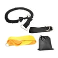 thumbnail image 2 of Bolsa de transporte para kit de entrenamiento de resistencia en casa, accesorios de gimnasio de alta capacidad de carga Amarillo 40 libras, 2 of 9