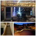 thumbnail image 4 of Luces LED tipo cuerda Buyagn, 30 m, blanco cálido, 110 V, resistentes al agua, 4 of 6
