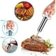 thumbnail image 5 of Jeringa de comida de cocina de 60 ml con 3 agujas + 2 cepillos de limpieza Jeringa de adobo de acero inoxidable para carne de pollo Asado de carne de pavo Barbacoa (Plata) JFHHH pequeña, 5 of 5
