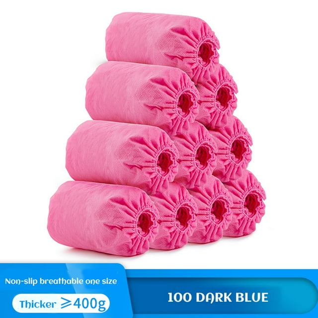 Shoe Protectors,100pcs/set One Time Anti One Time Anti Slip Shoe Covers Non Woven Fabric Overshoes Precision Engineered