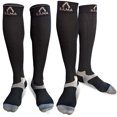 thumbnail image 1 of 2 pairs Womens & Mens Compression Socks 20-30 mmhg SAMA DILIGENCE, 1 of 7