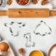 thumbnail image 4 of Juego de cortadores de galletas: 7 formas diferentes de moldes para dulces con cortadores de galletas para celebraciones navideñas infantiles., 4 of 5