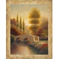 thumbnail image 2 of Marcon, Michael 20x24 Black Ornate Wood Framed with Double Matting Museum Art Print Titled - Into Viola, 2 of 4