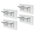 thumbnail image 4 of Soporte de soporte para el gabinete de 4 piezas soporte para estantes sin uñas soportes de gabinete, 4 of 5