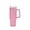 Pink, variant on 40 oz Tumbler With Handle Stainless Steel Insulation Glass Travel Mug for Hot and Cold Drinks, with Handle Travel Thermos on Clearance