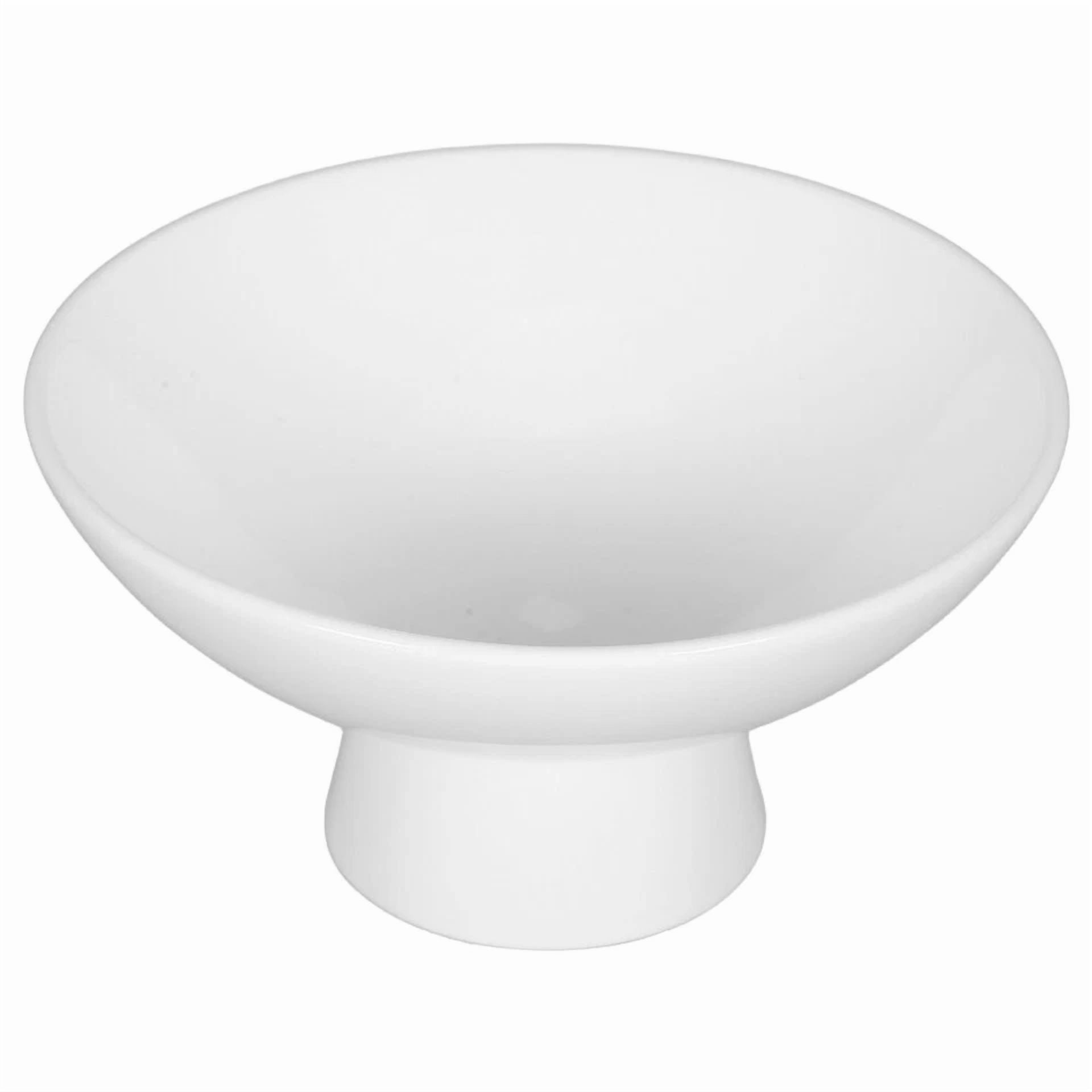 Goblet Fruits Bowl Small Pedestal Baby Ceramic Tray Footed Dessert Bowls