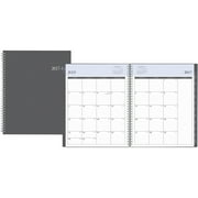 Blue Sky 2017-2018 Academic Year Weekly & Monthly Planner, Twin-Wire Bound, 8.5" x 11", Enterprise