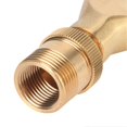 thumbnail image 2 of Brass Water Jet Fountain Nozzle Narrow Stream Adjustable Spray Head for Pond (G1/2 Female Thread, G3/4 Male Thread), 2 of 4
