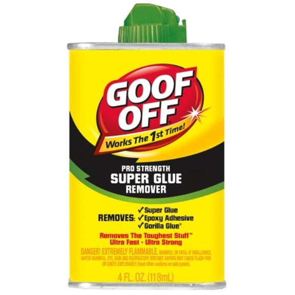 Goof Off FG677 4 oz. Glue Remover