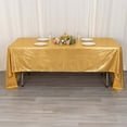 thumbnail image 4 of Efavormart 60"x126" Shiny Gold Polyester Rectangular Tablecloth With Shimmer Sequin Dots, 4 of 11