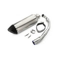 thumbnail image 4 of Motorcycle Exhaust Pipe Carbon Fiber Muffler Exhaust Link Pipe For Yamaha X-MAX 250 300 Cc 2017 2018 2019, 4 of 4