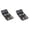 Black 2 Packs, variant on 25 PC Small Mini Precision Screwdriver Set Watch Jewelry Electronic Repair Tool 2PCS,One Size,Clear