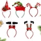 thumbnail image 2 of Diademas navideñas, sombrero de Navidad, diadema para piernas de Papá Noel, regalos de recuerdo para niñas, banda para la cabeza, decoración navideña, Navidad 2023, 2 of 4