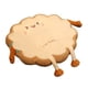 thumbnail image 3 of Cojín de pan tostado adorable relleno de algodón PP simulación de suelo almohada de comida B, 3 of 9