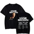 thumbnail image 2 of Kane Brown In The Air Tour Merch Popular Reversible Print Unisex Fashionable Casual Short Sleeve Top, 2 of 3