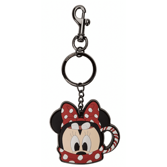 Disney Loungefly Minnie Mouse Cocoa Key Chain/Bag Charm