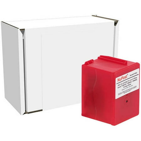 NuPost Non-OEM New Build Red Postage Meter Ink Cartridge (Alternative for Pitney Bowes 765-9) (8000 Yield)