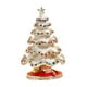 thumbnail image 5 of Joyero con forma de árbol de Navidad para collares y pendientes. Blanco, 5 of 9
